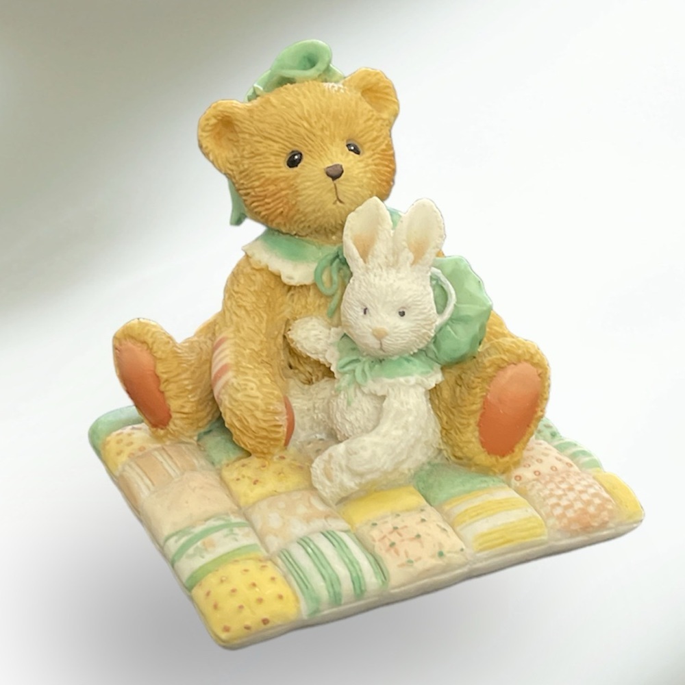 Trio Set of Easter Themed Cherished Teddies- - Picture 5 of 6